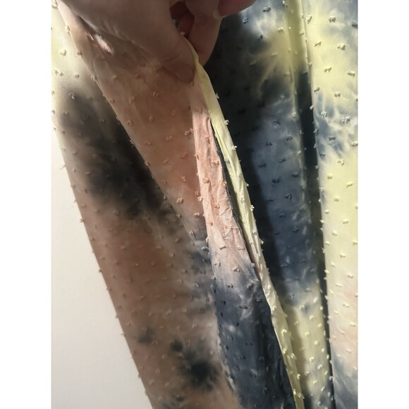 Entro Women’s Plus Side Spring Summer Dress Size 1X Textured Tie Dye - Picture 5 of 5
